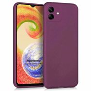 Microsonic Samsung Galaxy A04 Matte Silicone Mor Kılıf