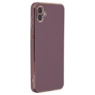 Microsonic Samsung Galaxy A04 Olive Plated Lila Kılıf