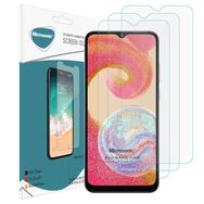 Microsonic Samsung Galaxy A04E Screen Protector Nano Glass 3 Adet Cam Ekran Koruyucu