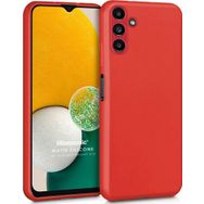 Microsonic Samsung Galaxy A04S Matte Silicone Kırmızı Kılıf