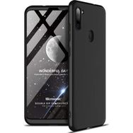 Microsonic Samsung Galaxy A11 Double Dip 360 Protective Siyah Kılıf