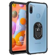 Microsonic Samsung Galaxy A11 Grande Clear Ring Holder Kılıf
