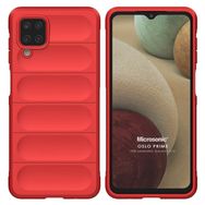 Microsonic Samsung Galaxy A12 Oslo Prime Kırmızı Kılıf