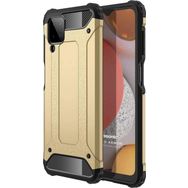 Microsonic Samsung Galaxy A12 Rugged Armor Gold Kılıf