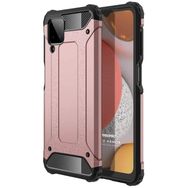 Microsonic Samsung Galaxy A12 Rugged Armor Rose Gold Kılıf