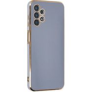 Microsonic Samsung Galaxy A13 4G Olive Plated Lavanta Grisi Kılıf