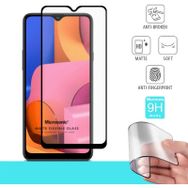 Microsonic Samsung Galaxy A20S Seramik Matte Flexible Siyah Ekran Koruyucu