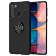 Microsonic Samsung Galaxy A21 Kickstand Ring Holder Kılıf