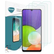 Microsonic Samsung Galaxy A22 4G Screen Protector Nano Glass 3 Adet Cam Ekran Koruyucu
