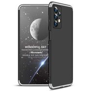 Microsonic Samsung Galaxy A23 Double Dip 360 Gri Siyah Kılıf
