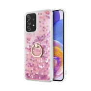 Microsonic Samsung Galaxy A23 Glitter Liquid Holder Pembe Kılıf