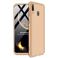 Microsonic Samsung Galaxy A30 Double Dip 360 Protective Rose Gold Kılıf