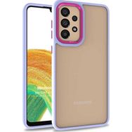 Microsonic Samsung Galaxy A32 4G Bright Planet Lila Kılıf