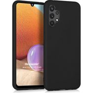 Microsonic Samsung Galaxy A32 4G Matte Silicone Siyah Kılıf