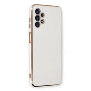 Microsonic Samsung Galaxy A32 4G Olive Plated Beyaz Kılıf