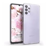 Microsonic Samsung Galaxy A32 4G Transparent Soft Beyaz Kılıf