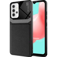 Microsonic Samsung Galaxy A32 4G Uniq Leather Siyah Kılıf