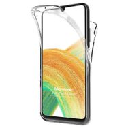 Microsonic Samsung Galaxy A33 5G Full Koruma 360 Şeffaf Cep Telefonu Kılıfı