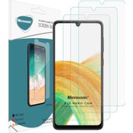 Microsonic Samsung Galaxy A33 5G Screen Protector Nano Glass 3 Adet Cam Ekran Koruyucu