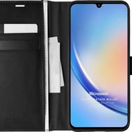 Microsonic Samsung Galaxy A34 Delux Leather Wallet Kılıf