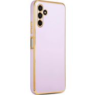 Microsonic Samsung Galaxy A34 Olive Plated Lila Kılıf