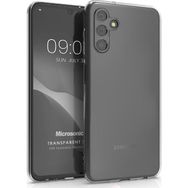 Microsonic Samsung Galaxy A34 Transparent Soft Beyaz Kılıf