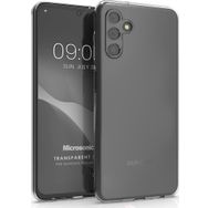 Microsonic Samsung Galaxy A34 Transparent Soft Beyaz Kılıf