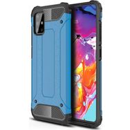 Microsonic Samsung Galaxy A51 Rugged Armor Mavi Kılıf