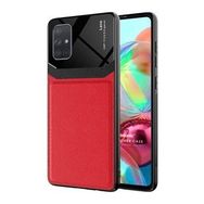 Microsonic Samsung Galaxy A51 Uniq Leather Kırmızı Kılıf