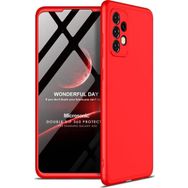 Microsonic Samsung Galaxy A52 Double Dip 360 Protective Kırmızı Kılıf