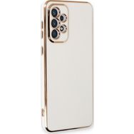 Microsonic Samsung Galaxy A52 Olive Plated Beyaz Kılıf
