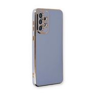 Microsonic Samsung Galaxy A52 Olive Plated Lavanta Grisi Kılıf