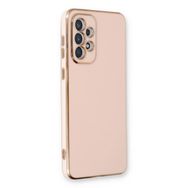 Microsonic Samsung Galaxy A52 Olive Plated Pembe Kılıf