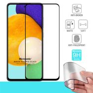 Microsonic Samsung Galaxy A52 Seramik Matte Flexible Siyah Ekran Koruyucu
