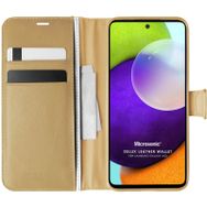 Microsonic Samsung Galaxy A52S Delux Leather Wallet Cep Telefonu Kılıfı