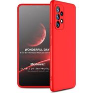 Microsonic Samsung Galaxy A53 5G Double Dip 360 Protective Kırmızı Kılıf