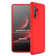 Microsonic Samsung Galaxy A53 5G Double Dip 360 Protective Kırmızı Kılıf