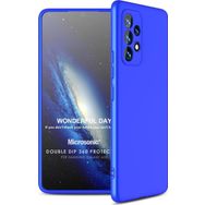 Microsonic Samsung Galaxy A53 5G Double Dip 360 Protective Mavi Kılıf