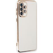 Microsonic Samsung Galaxy A53 5G Olive Plated Beyaz Kılıf