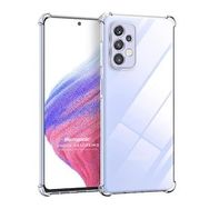Microsonic Samsung Galaxy A53 5G Shock Absorbing Şeffaf Cep Telefonu Kılıfı