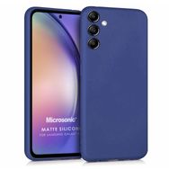 Microsonic Samsung Galaxy A54 Matte Silicone Lacivert Kılıf
