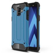Microsonic Samsung Galaxy A6 2018 Rugged Armor Mavi Kılıf
