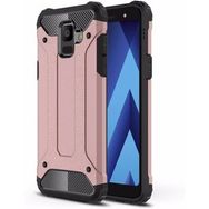 Microsonic Samsung Galaxy A6 2018 Rugged Armor Rose Gold Kılıf