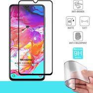 Microsonic Samsung Galaxy A70 Seramik Matte Flexible Siyah Ekran Koruyucu