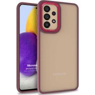 Microsonic Samsung Galaxy A72 Bright Planet Kırmızı Kılıf