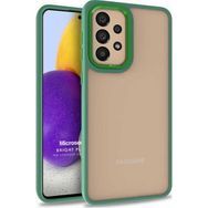 Microsonic Samsung Galaxy A72 Bright Planet Yeşil Kılıf