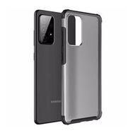 Microsonic Samsung Galaxy A72 Frosted Frame Siyah Kılıf