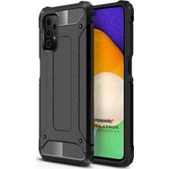 Microsonic Samsung Galaxy A72 Rugged Armor Siyah Kılıf