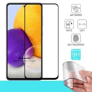 Microsonic Samsung Galaxy A72 Seramik Matte Flexible Siyah Ekran Koruyucu