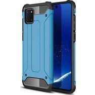 Microsonic Samsung Galaxy A81 Note 10 Lite Rugged Armor Mavi Cep Telefonu Kılıf